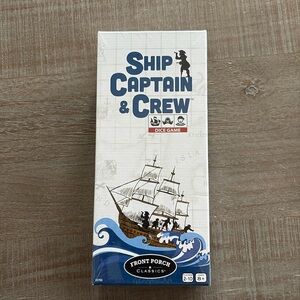Vintage 2018 Ship Captain & Crew Dice Game Brand new in box, never opened